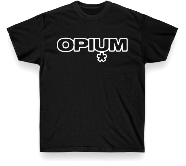 Playboi Carti Narcissist opium T-shirt Black