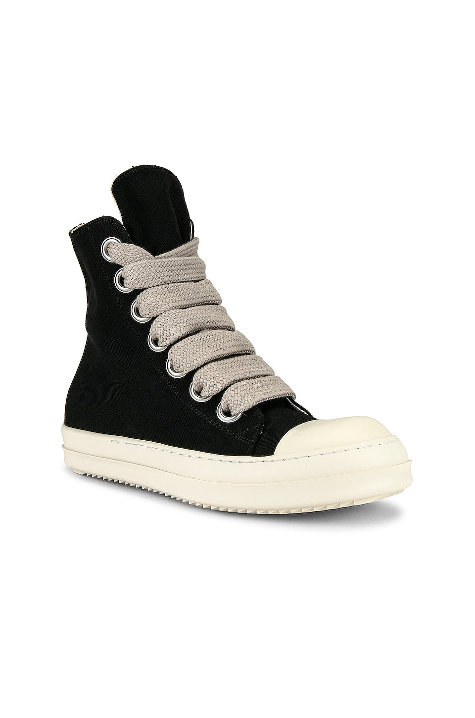 RICK OWENS Black Jumbo Lace High