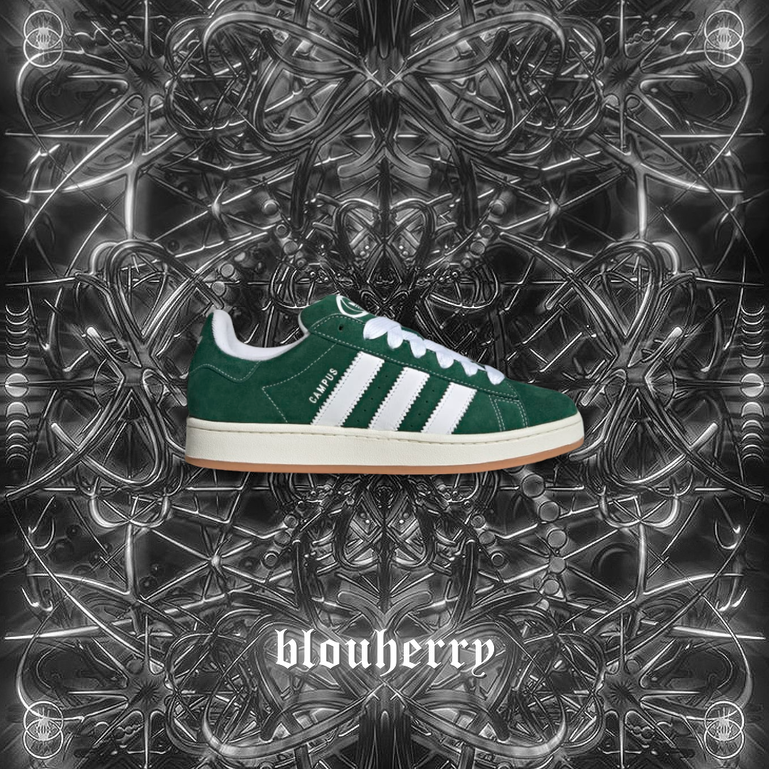 ADIDAS Campus 00s Dark Green Cloud White