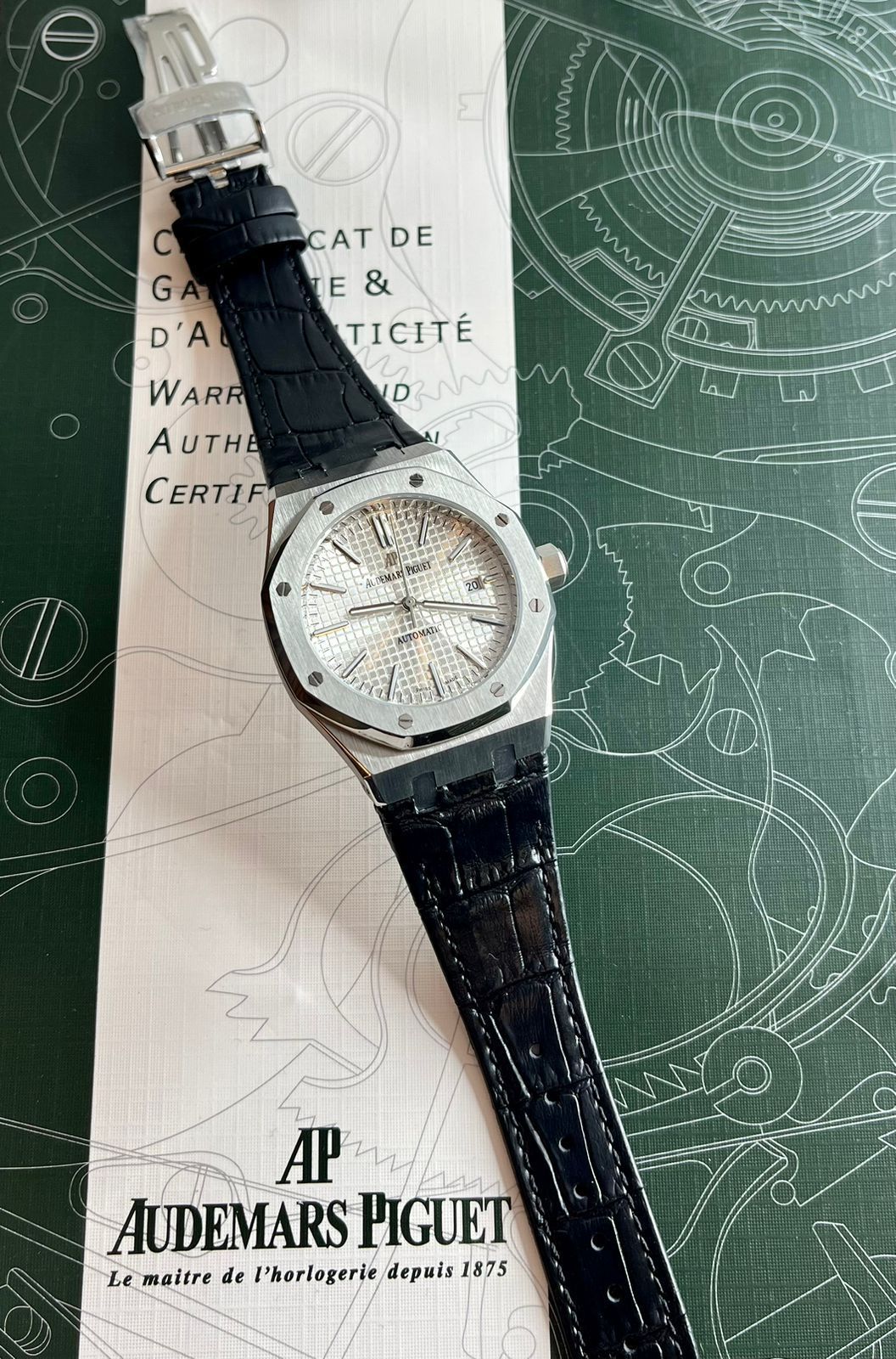 AP ROYAL OAK PLATINUM AUTOMATIC Watch