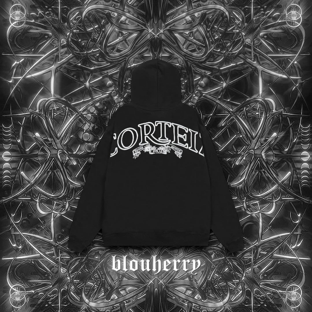 CORTIEZ BLACK JACKET ZIP UP