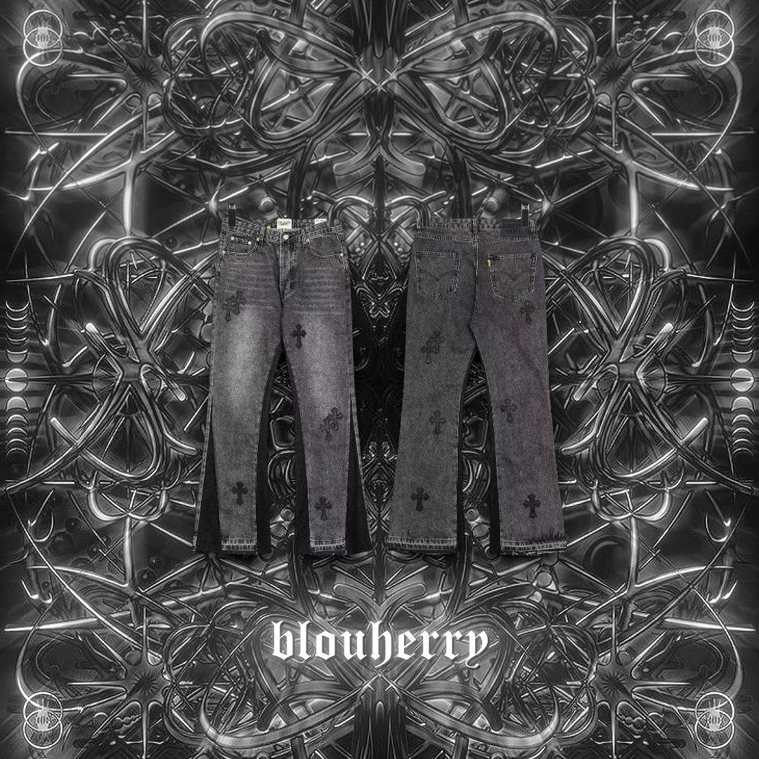 Chrome Hearts Jeans Flared