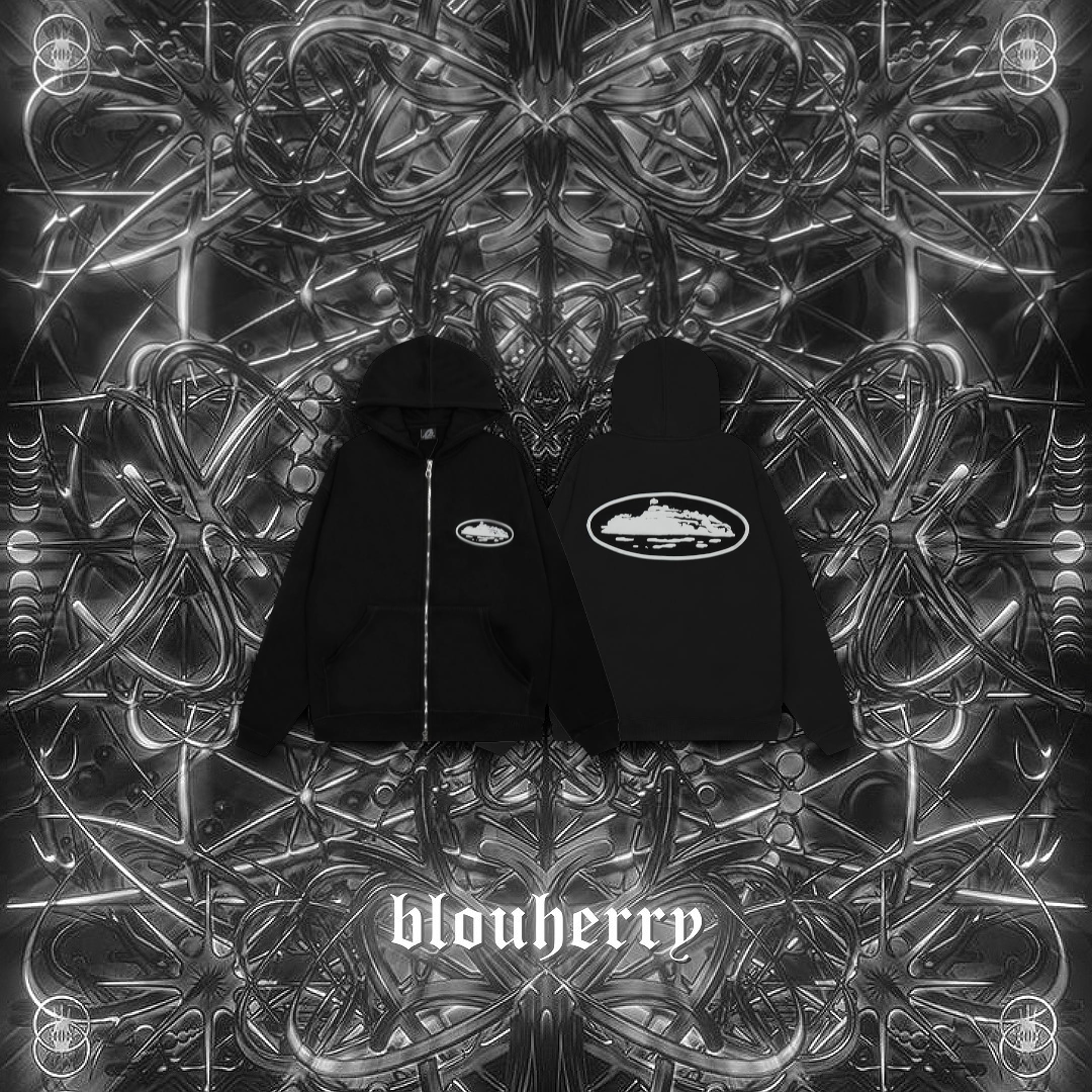 CORTIEZ BLACK JACKET ZIP UP