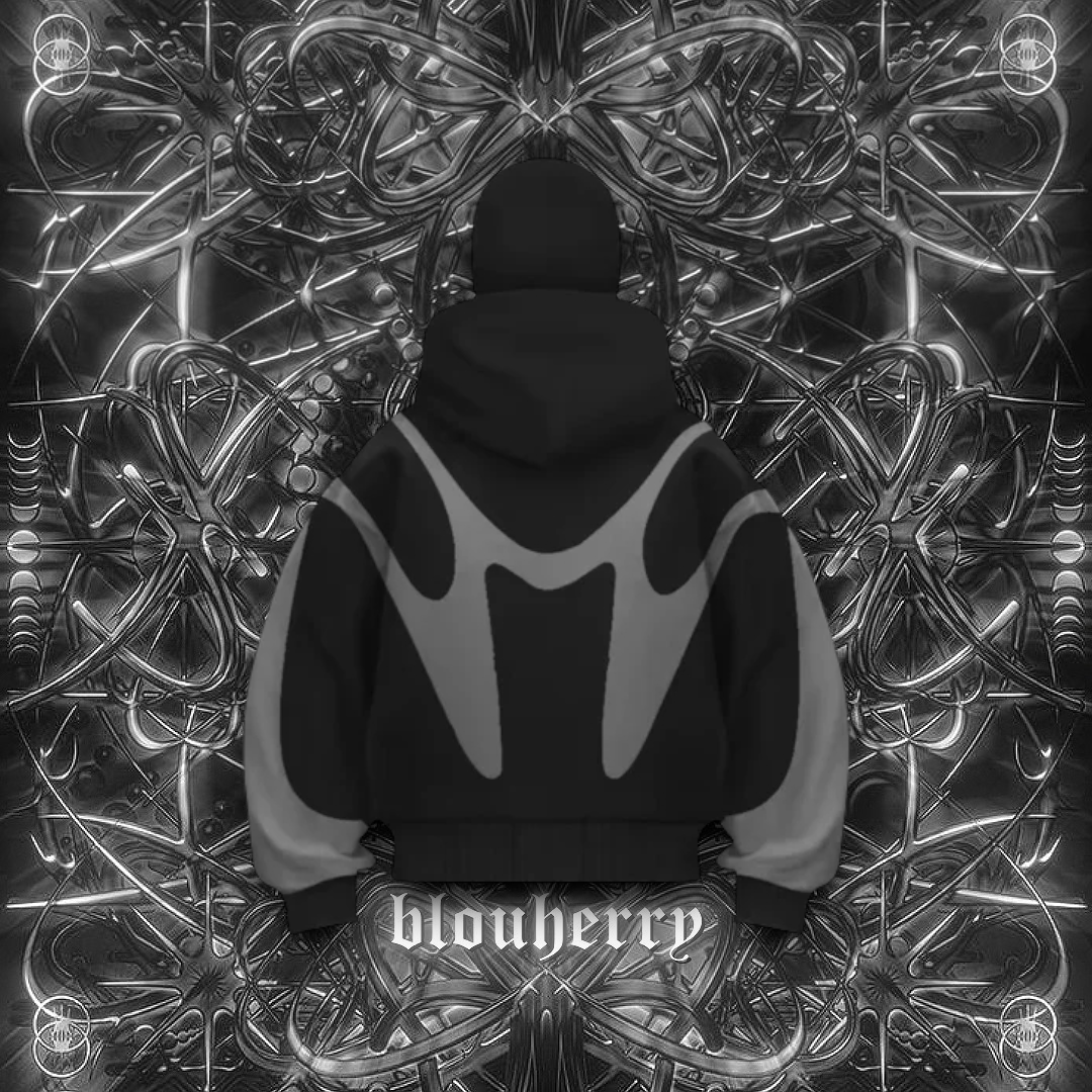 Outlaws balaclava zip up hoodie