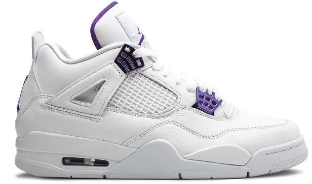 Air Jordan 4 Retro "Metallic Pack - Purple"
