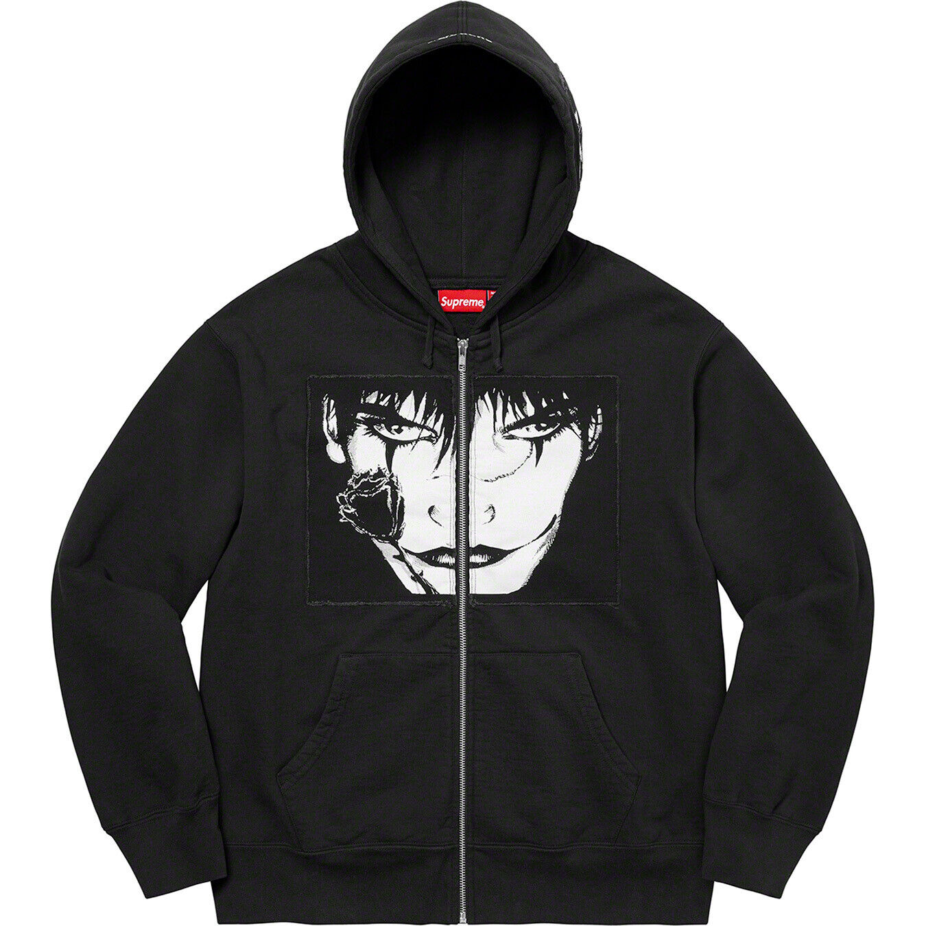 Supreme The Crow Zip Up Hooded