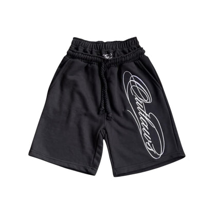 BLACK OUTLAW SHORTS