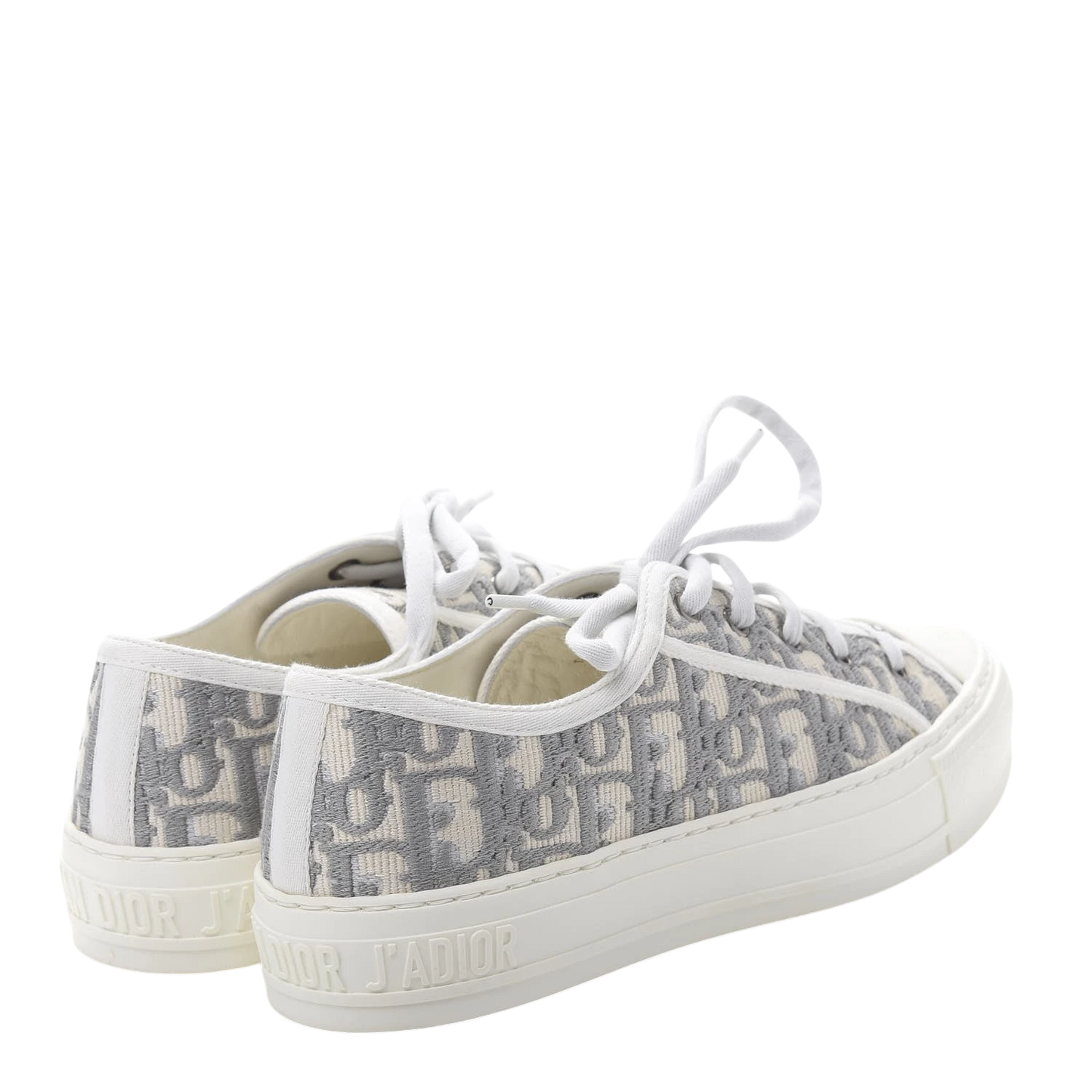 CHRISTIAN DIOR Canvas Oblique Walk'N'Dior Low