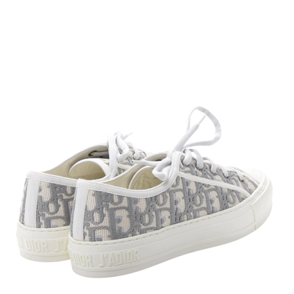 CHRISTIAN DIOR Canvas Oblique Walk'N'Dior Low