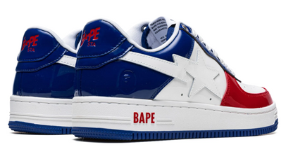 BAPE Sta M1 White / Red / Blue