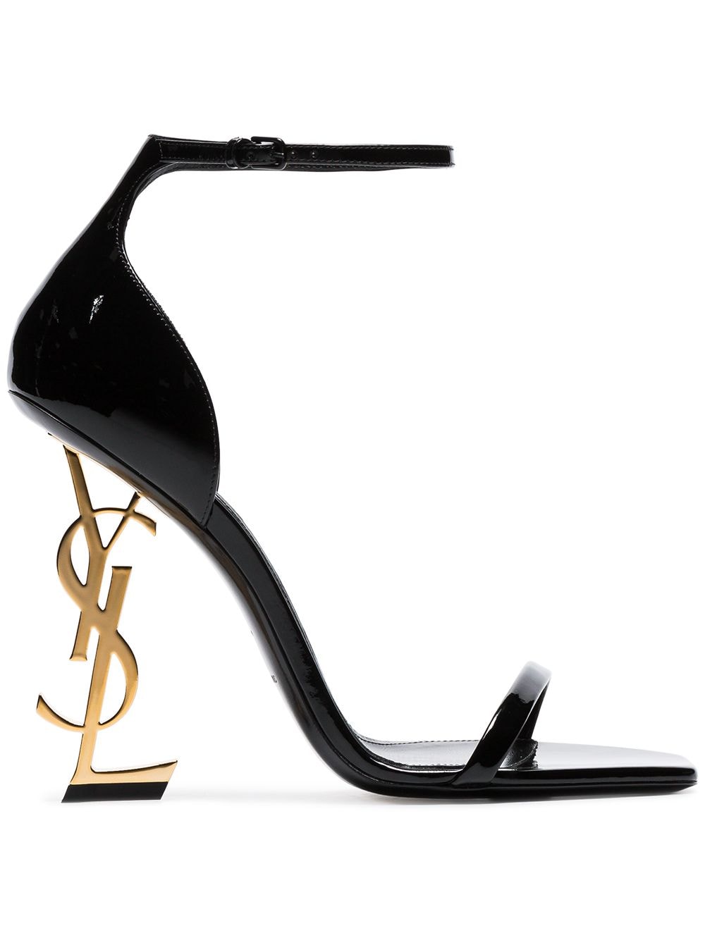 SAINT LAURENT 'OPYUM' HEELED SANDALS