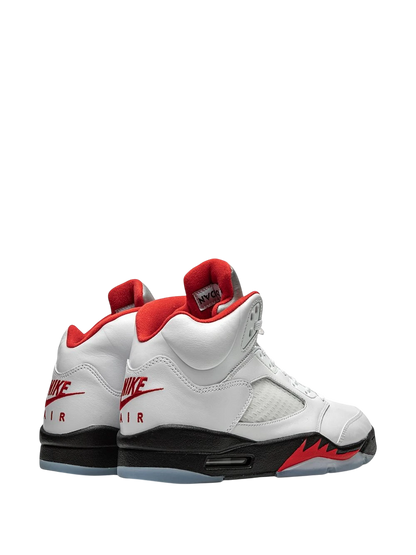 Air Jordan 5 Retro "Fire Red Silver Tongue
