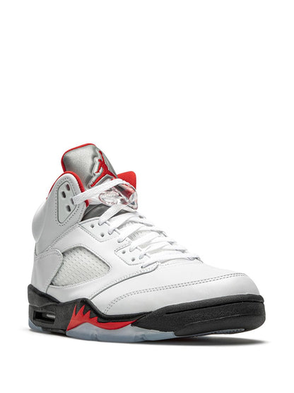 Air Jordan 5 Retro "Fire Red Silver Tongue