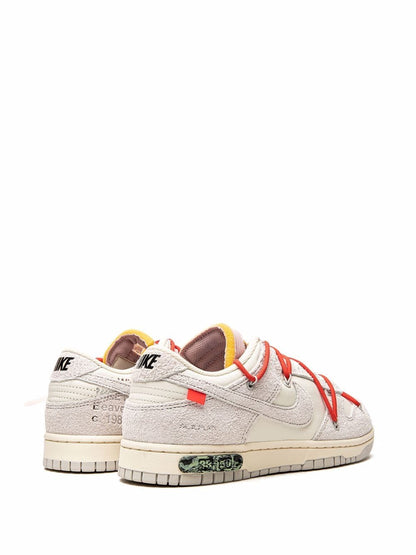 Nike dunk low off white lot 33