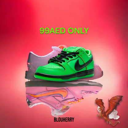 x Powerpuff Girls SB Dunk "Buttercup