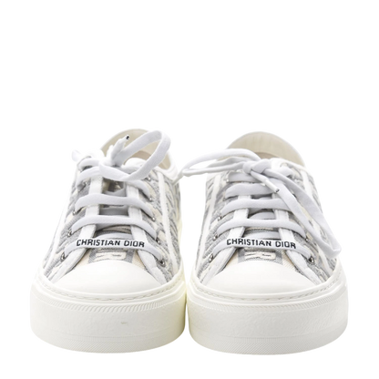 CHRISTIAN DIOR Canvas Oblique Walk'N'Dior Low