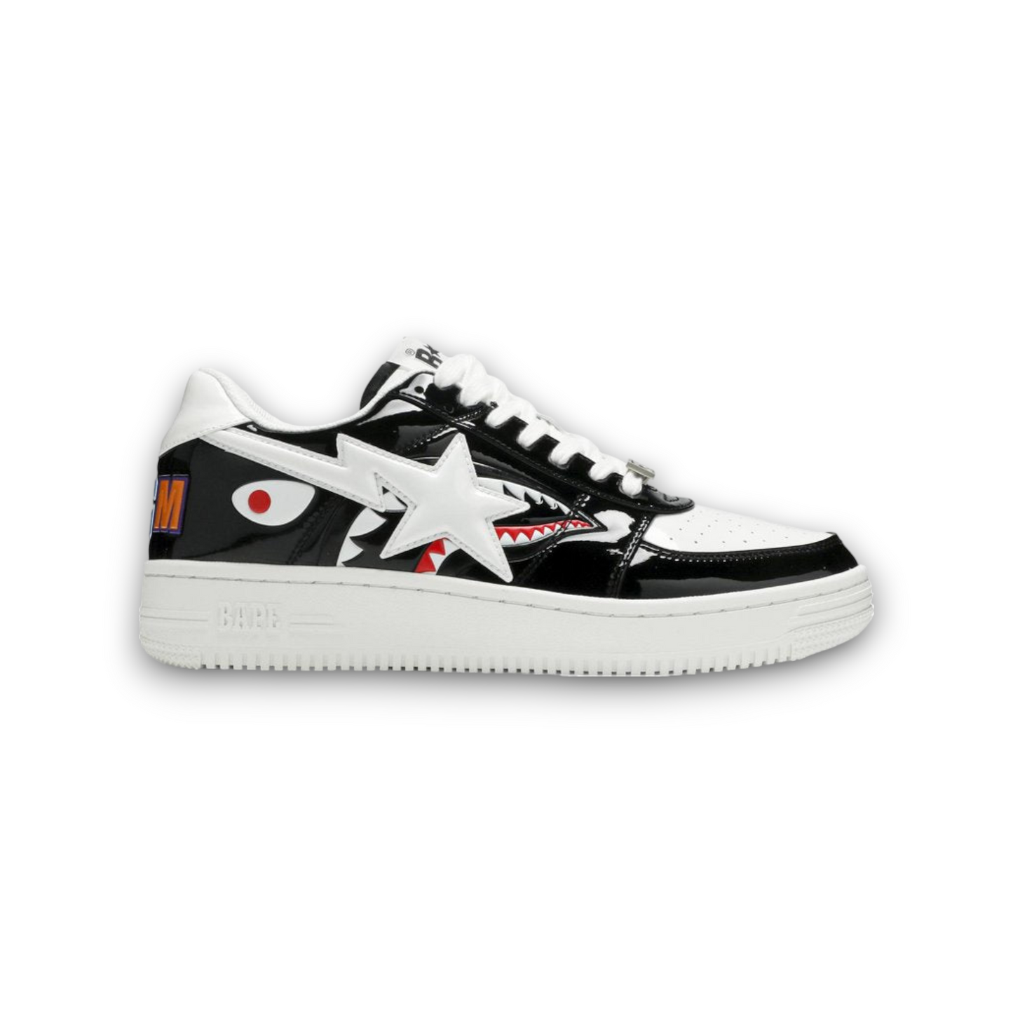 Bapesta Low Shark Face Black