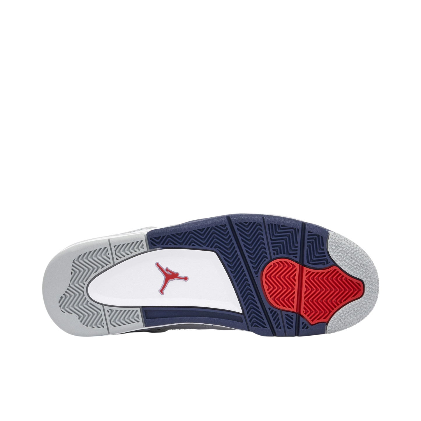 AIR JORDAN 4 RETRO "WHITE MIDNIGHT NAVY"