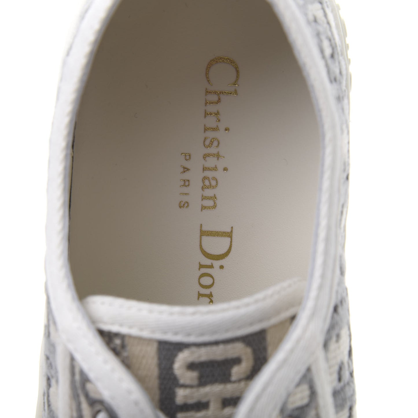 CHRISTIAN DIOR Canvas Oblique Walk'N'Dior