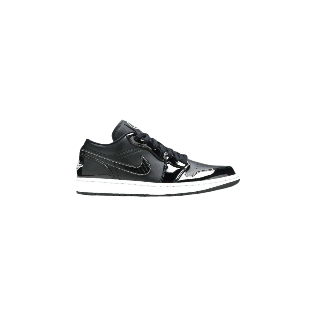 Jordan 1 Low Black Shining
