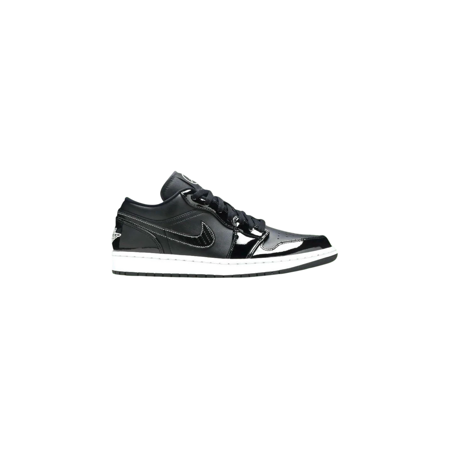 Jordan 1 Low Black Shining