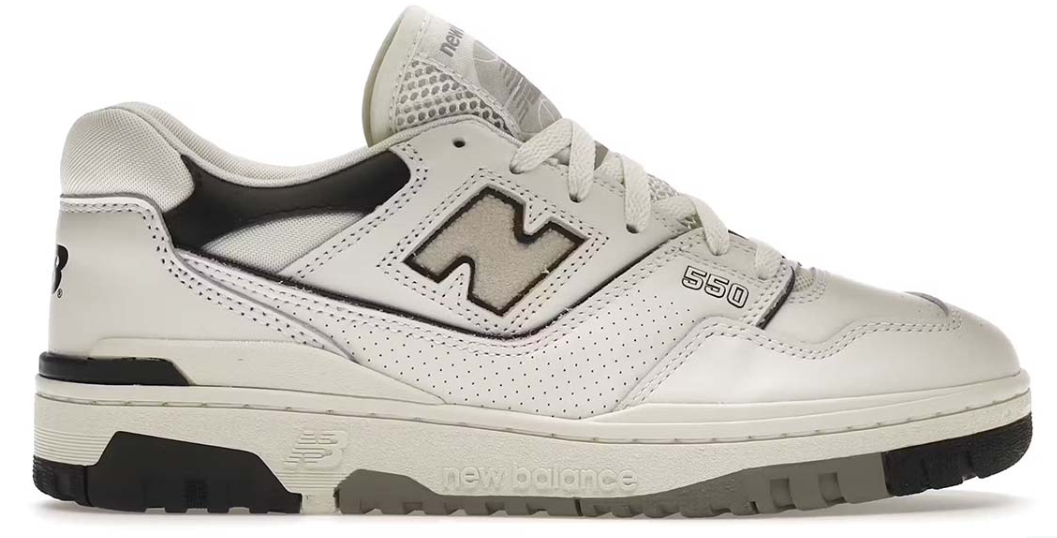 New Balance 550 Cream Black