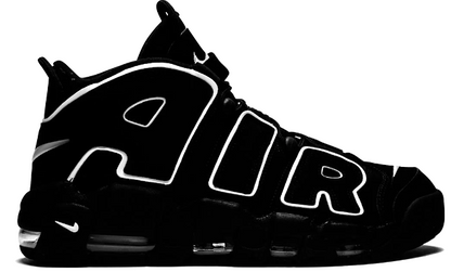 Nike Air More Uptempo black/white