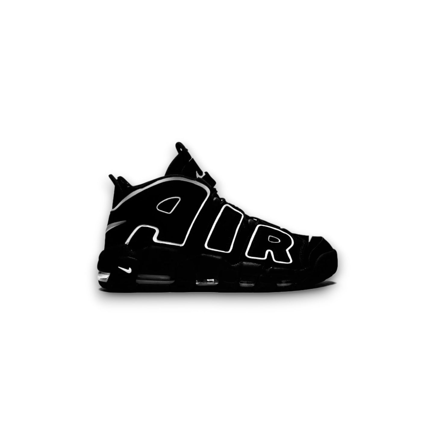 Nike Air More Uptempo black/white