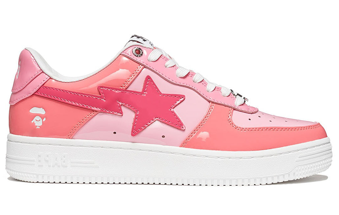 A BATHING APE BAPE STA LOW COLOR CAMO COMBO PINK