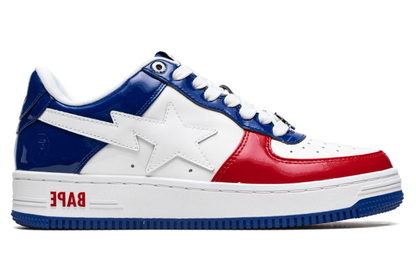 BAPE Sta M1 White / Red / Blue