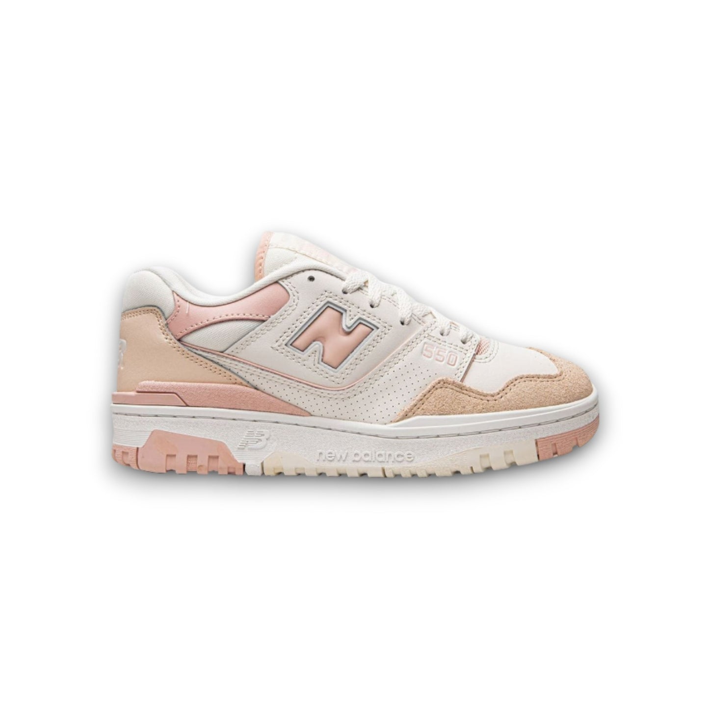 New Balance 550 Unc White Pink