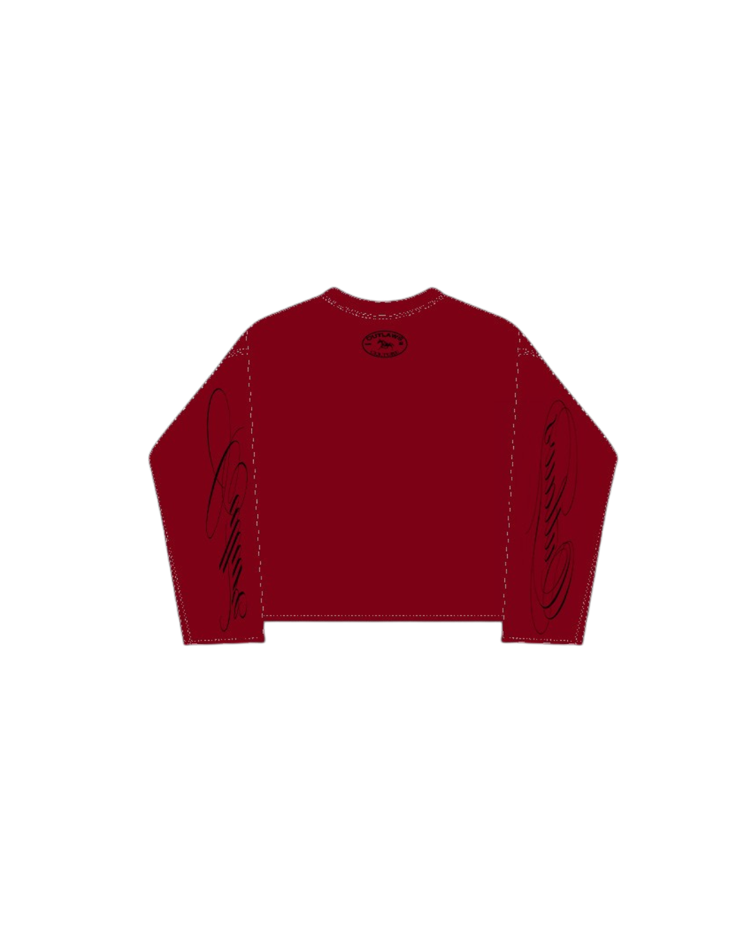 OUTLAWS CULT Signature long sleeve Cherry Red