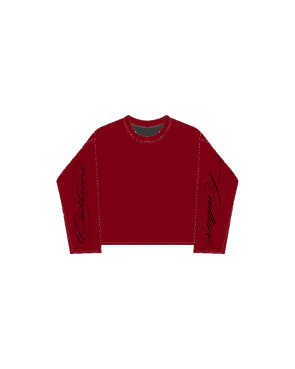 OUTLAWS CULT Signature long sleeve Cherry Red