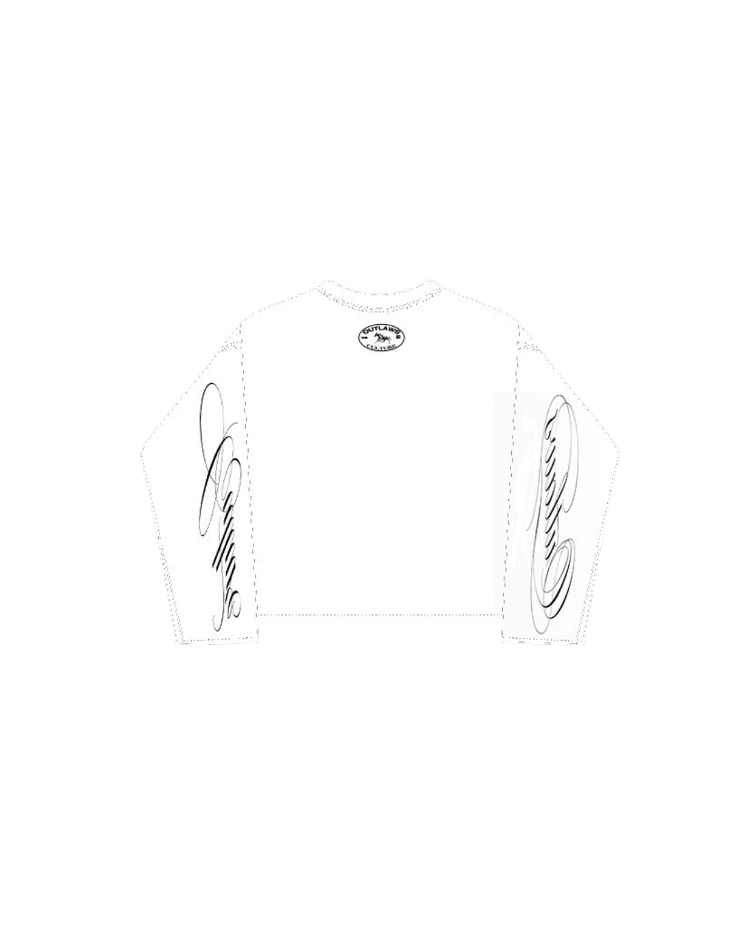 OUTLAWS CULT Signature long sleeve White