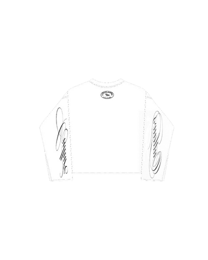OUTLAWS CULT Signature long sleeve White