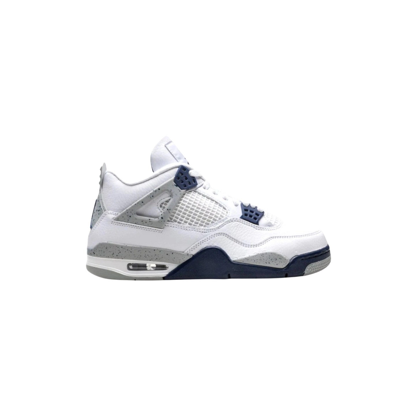 AIR JORDAN 4 RETRO "WHITE MIDNIGHT NAVY"