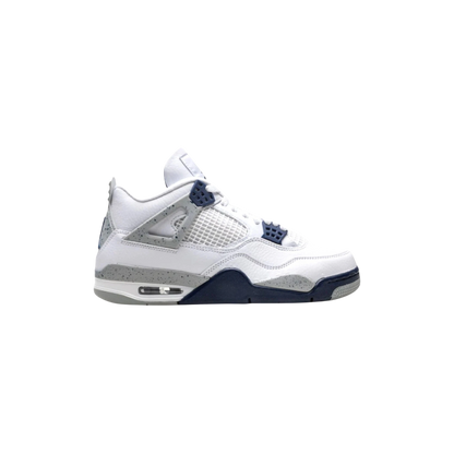 AIR JORDAN 4 RETRO "WHITE MIDNIGHT NAVY"