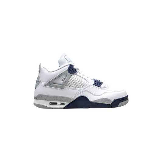 AIR JORDAN 4 RETRO "WHITE MIDNIGHT NAVY"
