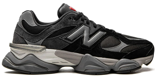 new balance 9060 black castlerock grey