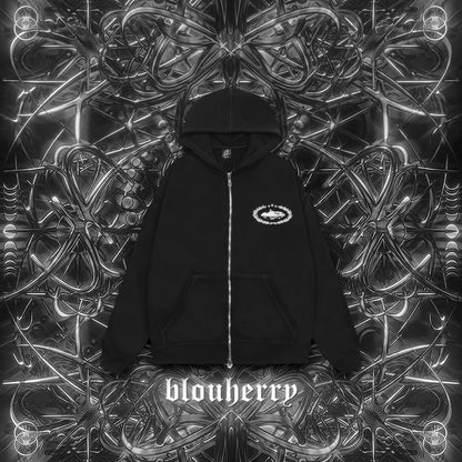 CORTIEZ BLACK JACKET ZIP UP