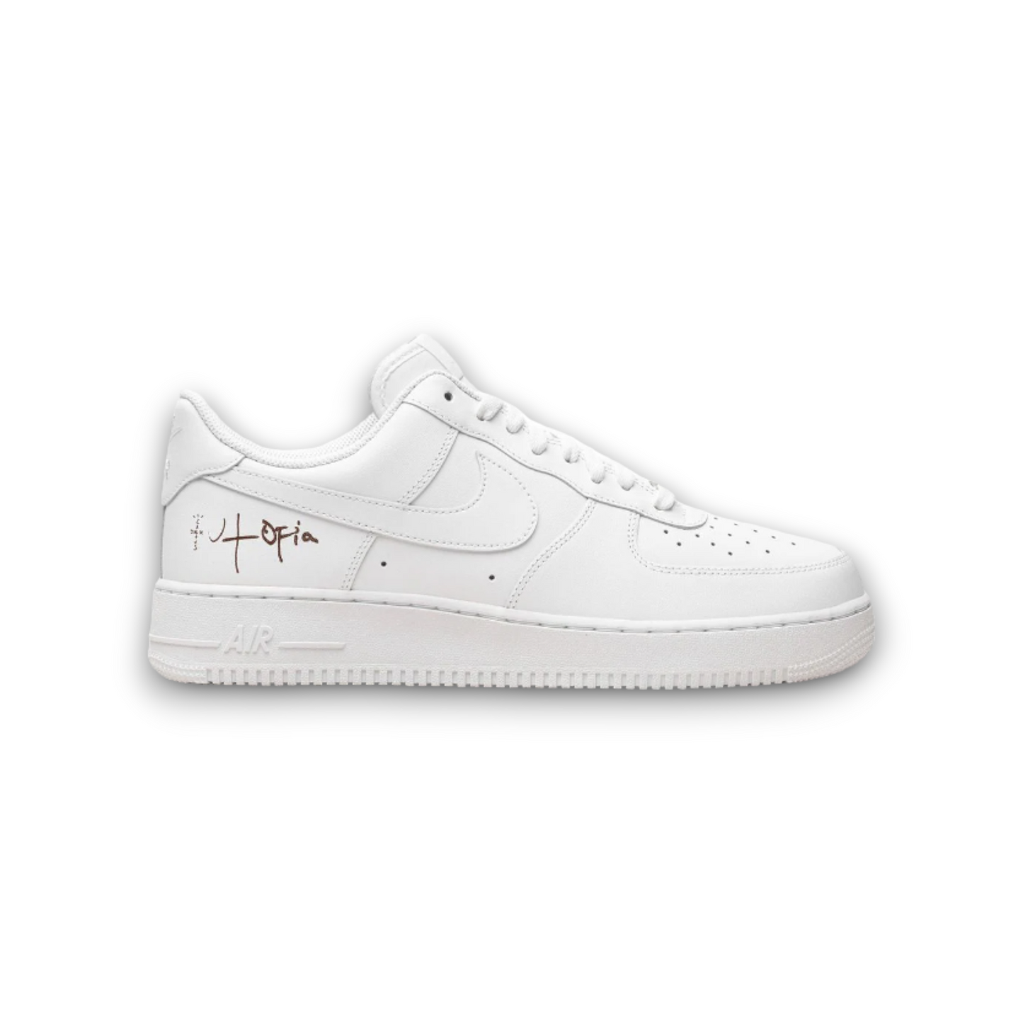 NIKE AIR FORCE 1 LOW '07 "WHITE" (TRAVIS SCOTT CACTUS JACK UTOPIA EDITION)