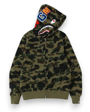 Bape Jacket Green