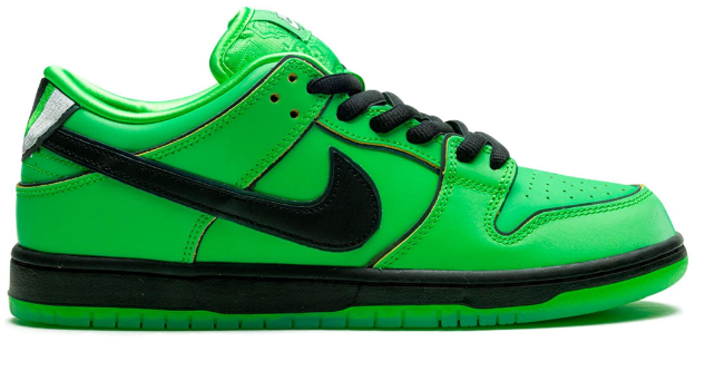 x Powerpuff Girls SB Dunk "Buttercup