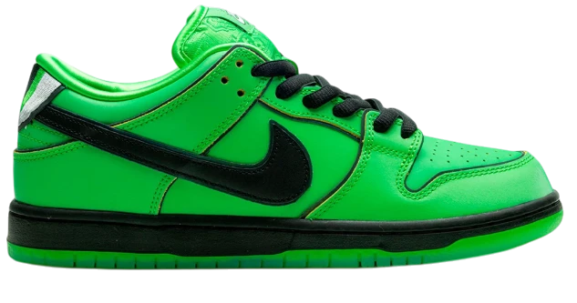 x Powerpuff Girls SB Dunk "Buttercup