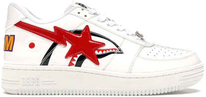 A BATHING APE BAPESTA SHARK WHITE sizes