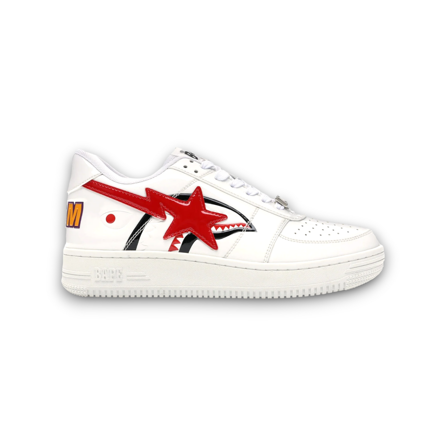 A BATHING APE BAPESTA SHARK WHITE sizes