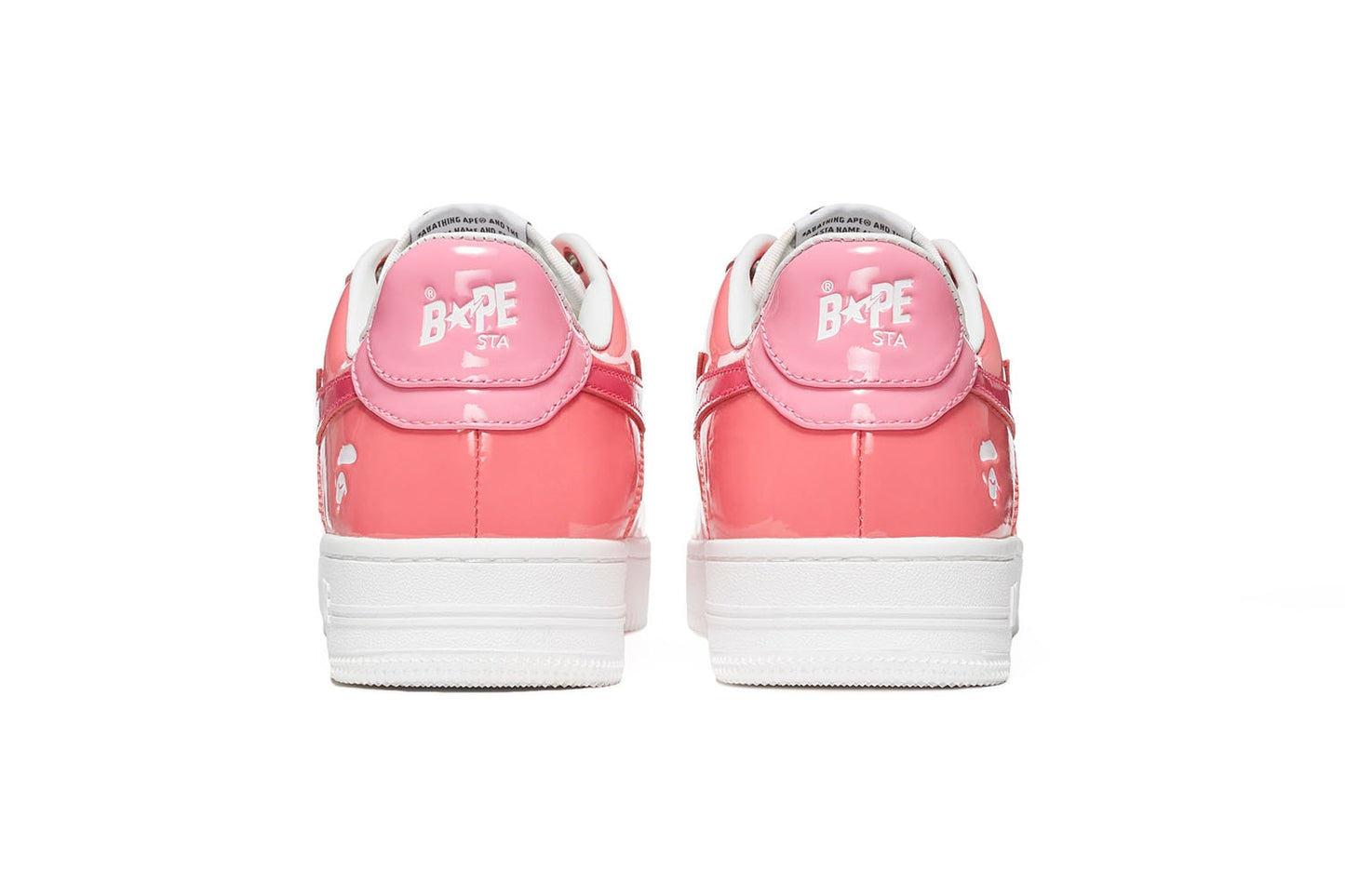 A BATHING APE BAPE STA LOW COLOR CAMO COMBO PINK
