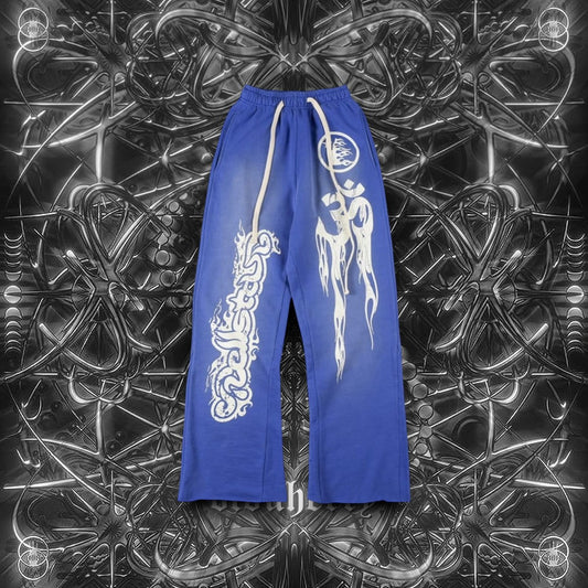 BLUE HELLSTAR PANTS