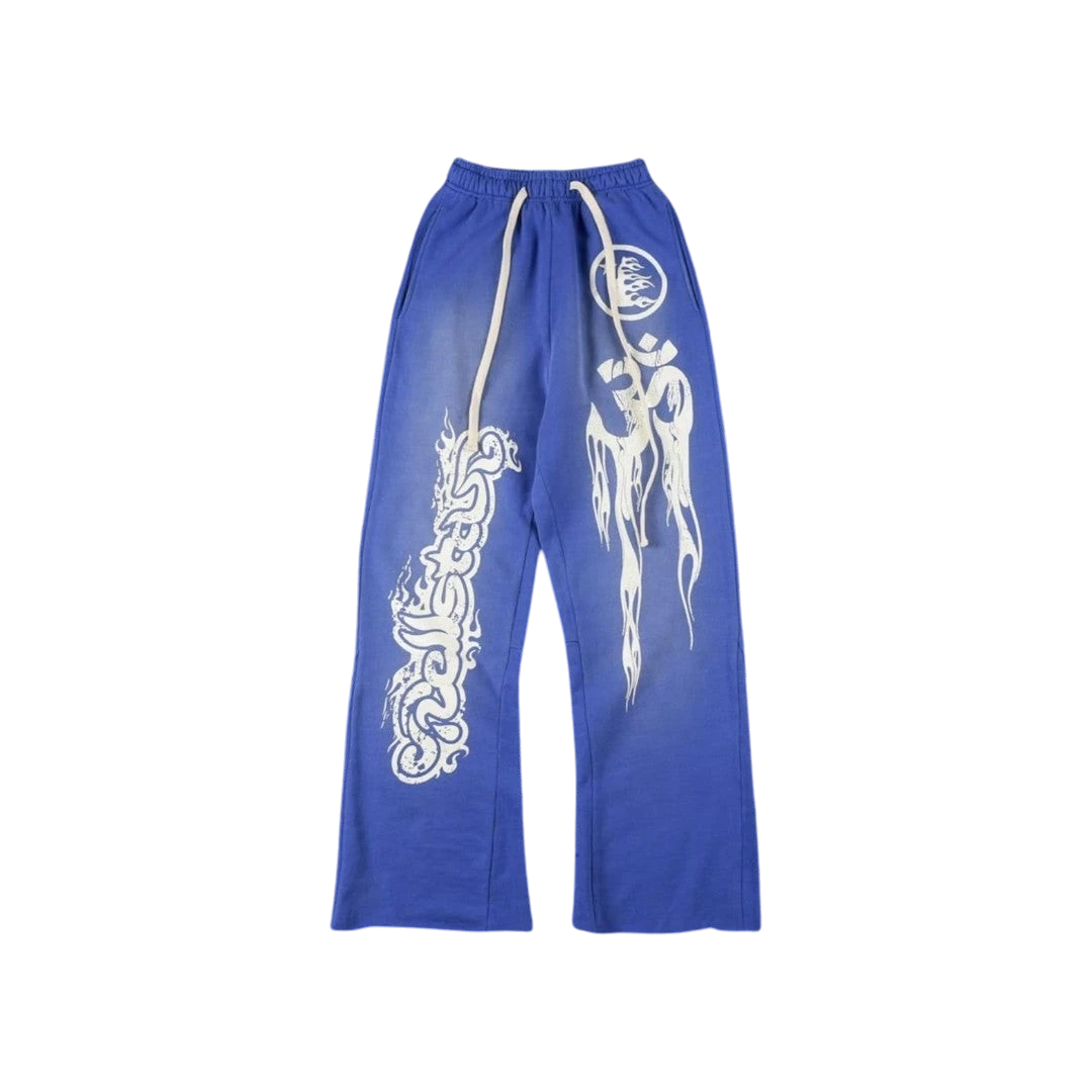 BLUE HELLSTAR PANTS