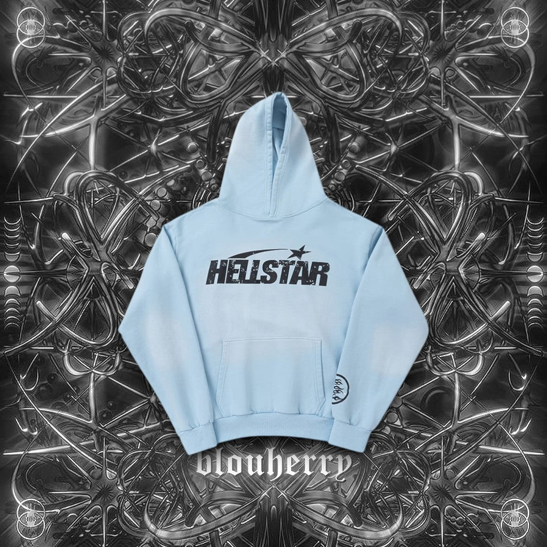 HELLSTAR BLUE HOODIE